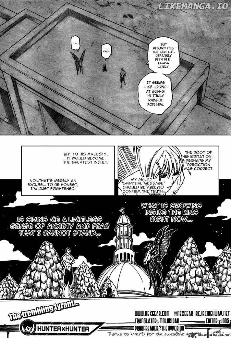 Hunter x Hunter, Chapter 261 image 19